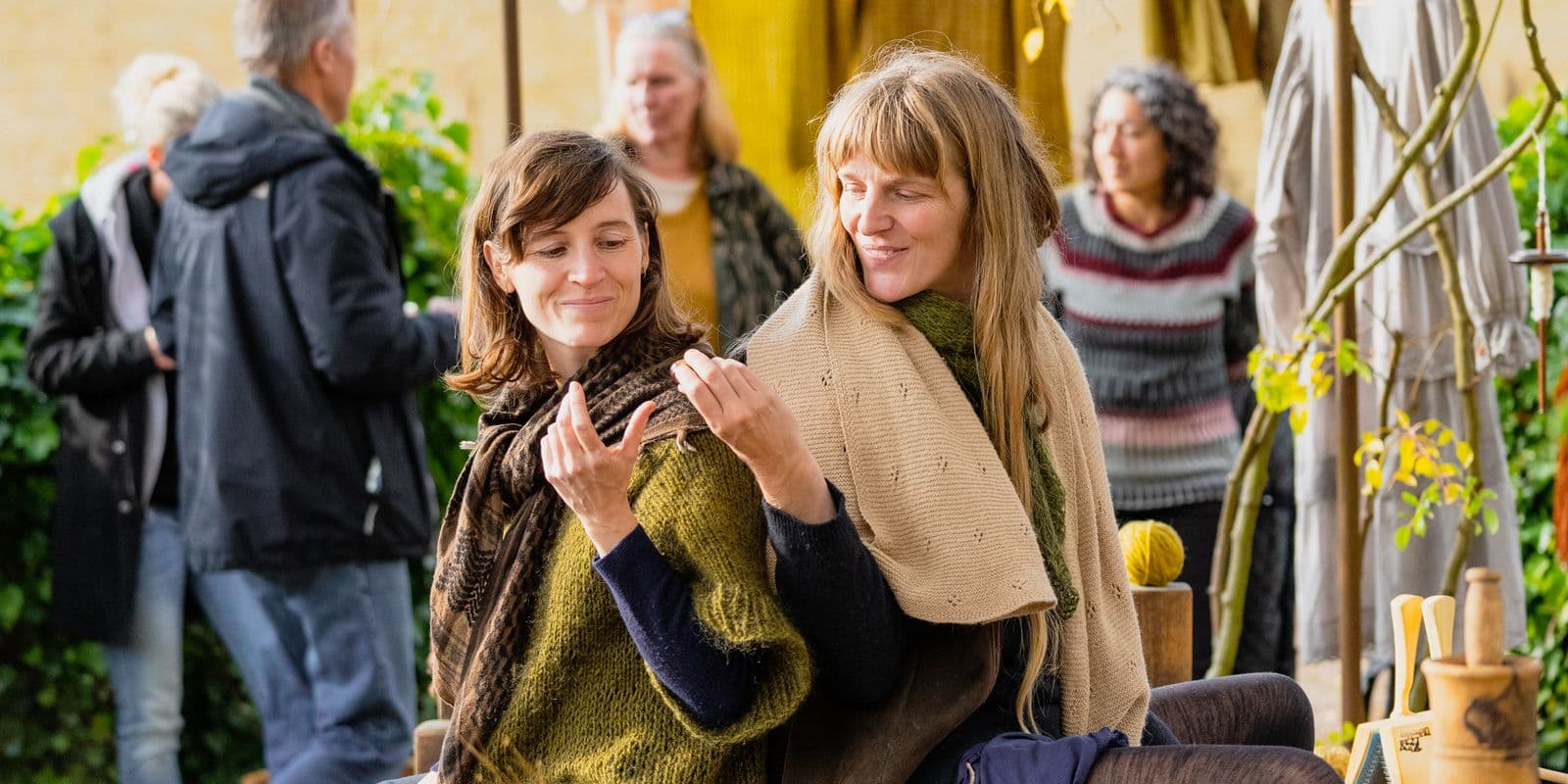 Residenter Elena Ortíz og Augusta Sørensen, 2024